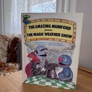The Amazing Mumford Presents The Magic Weather Show | 1981 Sesame Street Book